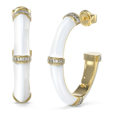 Guess Ladies Earrings JUBE05156JWYGWHTU